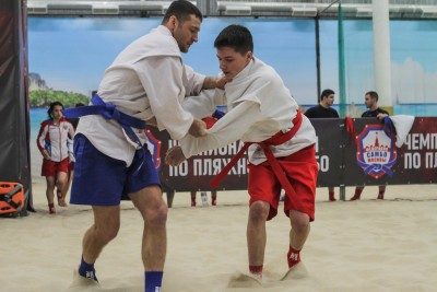 Чемпионат Москвы по пляжному самбо (17 апреля)