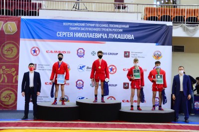 XIII Всероссийский турнир по самбо, посвященный памяти Заслуженного тренера России Лукашова Сергея Николаевича, среди юношей 14-16 лет (6 марта 2021 года)