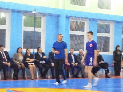 Проект «Самбо в школу»: открытие зала в школе № 141
