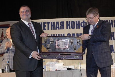 Отчетная конференция Федерации самбо Москвы 