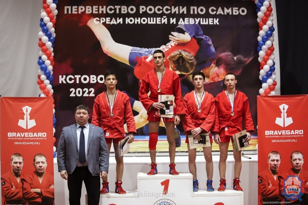 15 медалей на Первенстве России по самбо среди юношей и девушек у москвичей