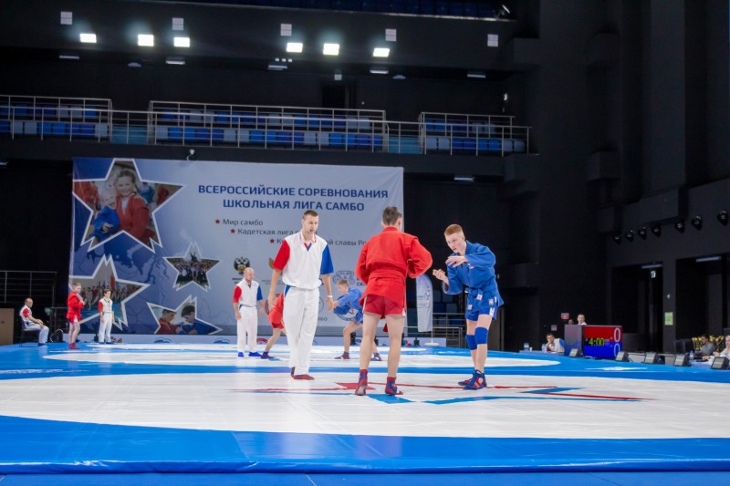 Финал Всероссийских соревнований Школьной лиги самбо «Мир самбо»!