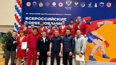 Чемпионат России по самбо среди студентов 2025 в Рязани