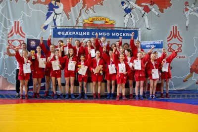 Первенство Москвы по самбо среди юношей и девушек 12–14 лет