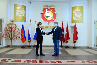 Глава города Липецка посетила школу «Самбо-70»