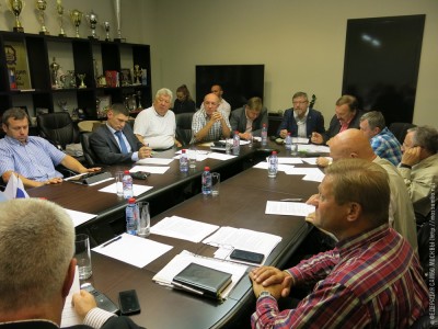 Заседание Президиума Федерации самбо Москвы 