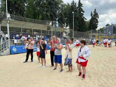 Чемпионат Москвы по пляжному самбо среди мужчин и женщин