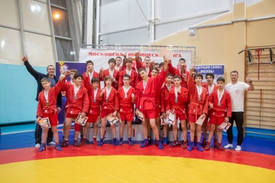 Московская юношеская лига по самбо в Некрасовке