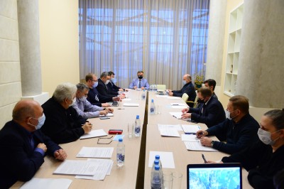 Заседание Президиума Федерации самбо Москвы