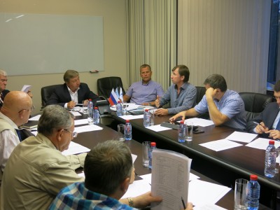 Заседание Президиума Федерации самбо Москвы 