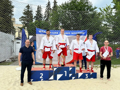 Чемпионат Москвы по пляжному самбо среди мужчин и женщин