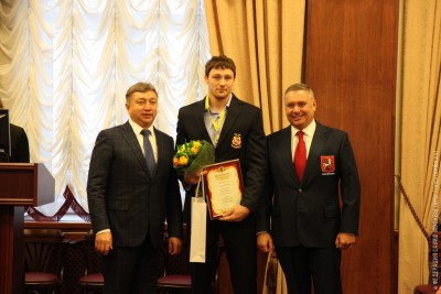 Церемония награждения в Москомспорте
