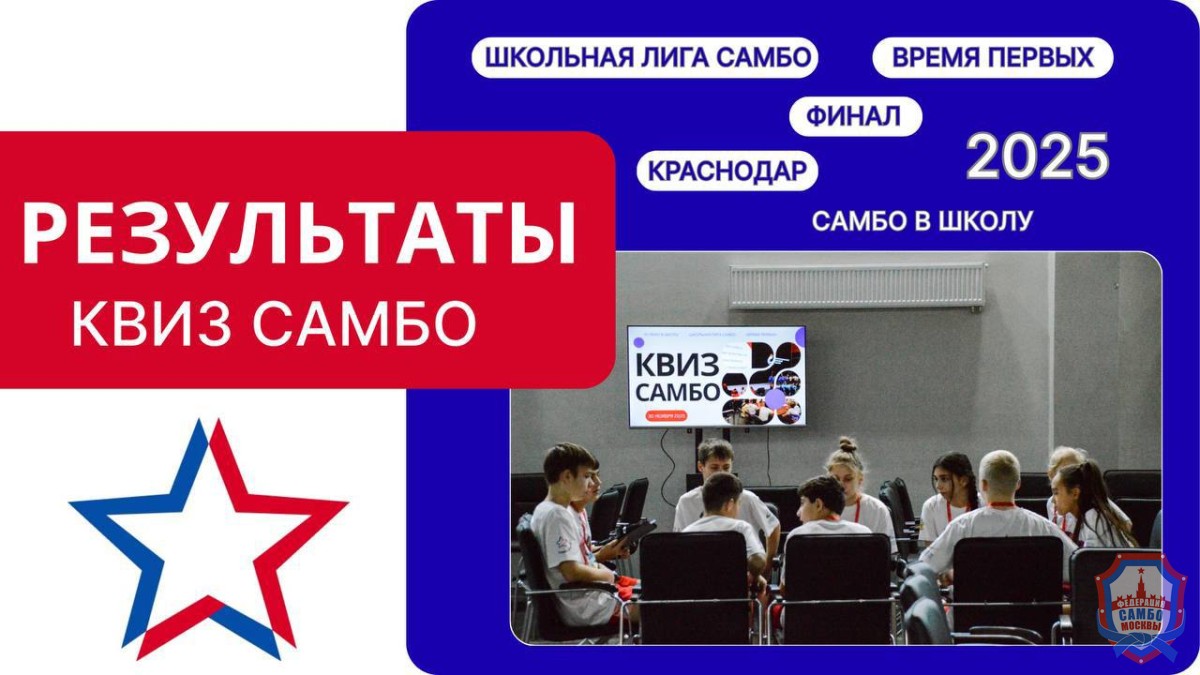 Результаты «КВИЗ САМБО»