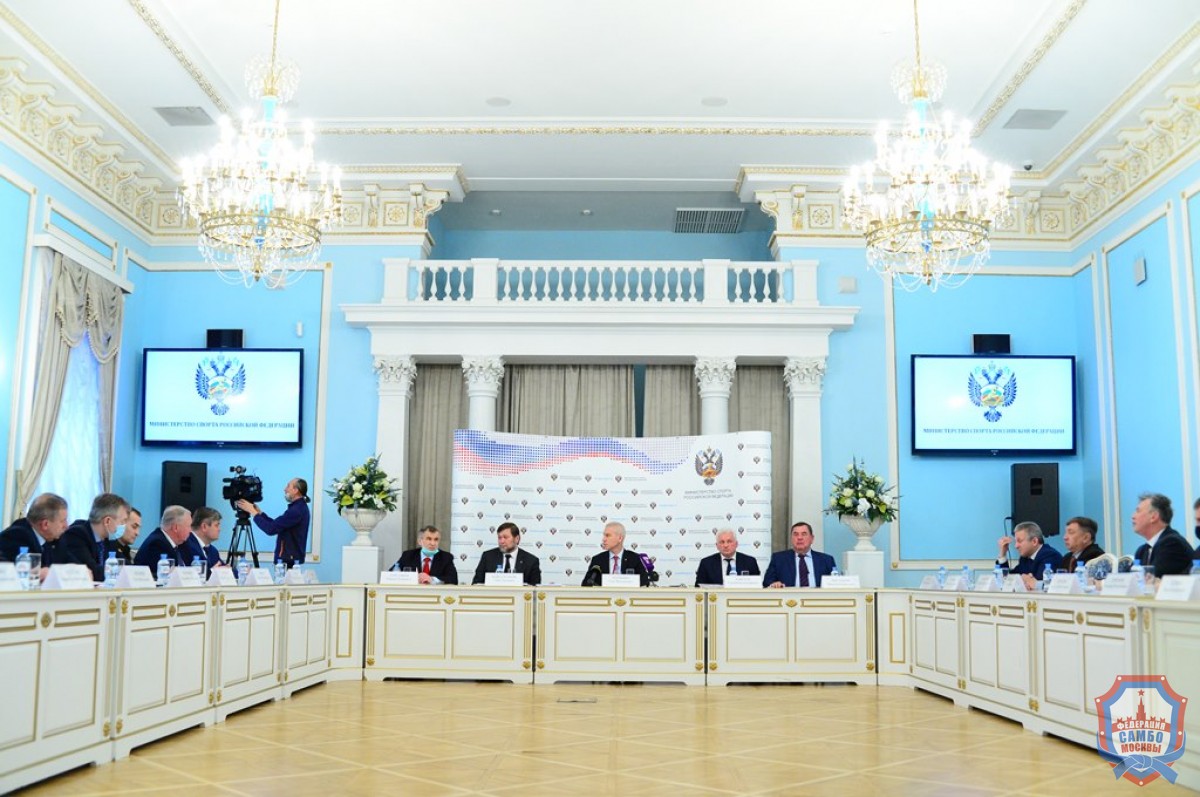 Заседание Межведомственной рабочей группы по развитию и популяризации самбо в России
