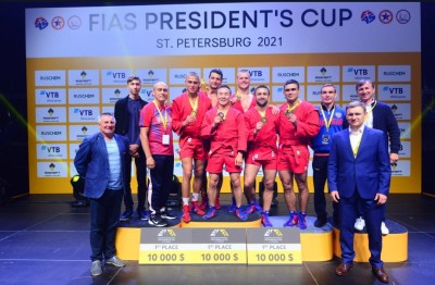 Кубок президента ФИАС по самбо прошел в Санкт-Петербурге