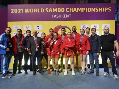 2 золота, 3 серебра и 1 бронза - итог чемпионата мира по самбо в Ташкенте для московских самбистов