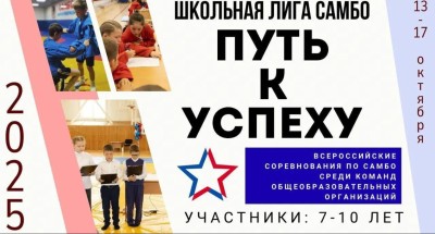 Результаты финального этапа школьной лиги по самбо «Путь к успеху»